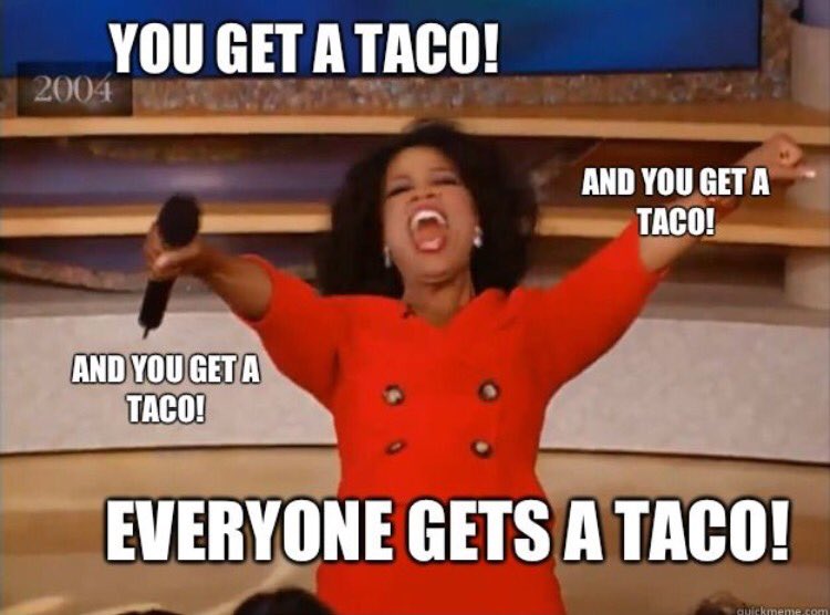 tacosalcarbon98's tweet photo. It's #TacoTuesday!!🙌🎊 For today's #lunch menu we will be having Bean Burritos 🌯 Sopes, Tostadas, and Agua De #Horchata!!! https://t.co/qN98ijW865