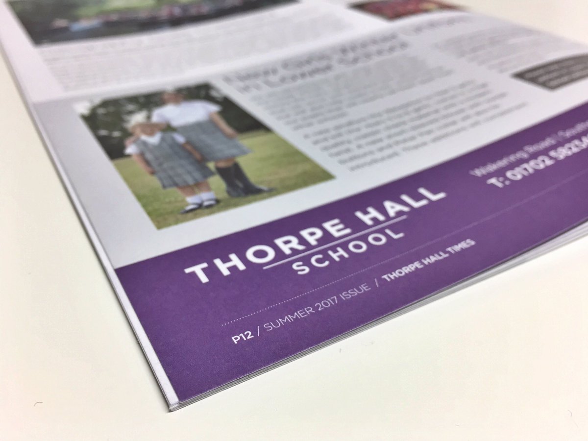made4education's tweet photo. Thorpe Hall Times 
Made by Made4Education
___________
#Made4Education 
#SchoolNewsletter #DesignForSchools #SummerIssue #SchoolBranding https://t.co/7momTtcJxB
