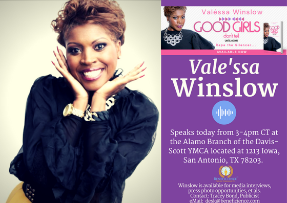 FaceBookingU's tweet photo. #ValessaWinslow > #Author #Speaker &amp; #LifeCoach Speaks To #DavisScottYMCA #Youth Today (3-4pm CT) #SanAntonioTX https://t.co/VUgHaHjhl9 https://t.co/A8BbU7RURd