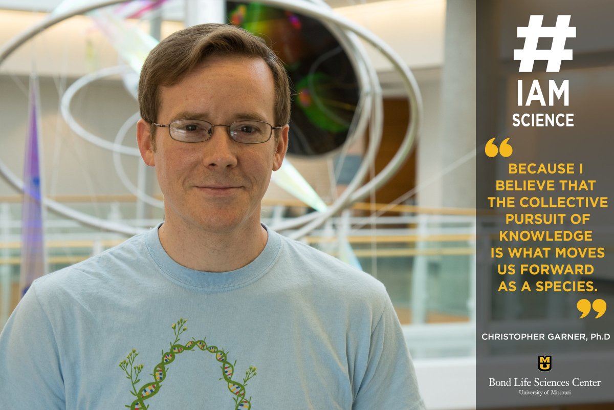 “#IAmScience because I believe that the collective pursuit of scientific knowledge is what moves us forward as a species.” #MizzouResearch