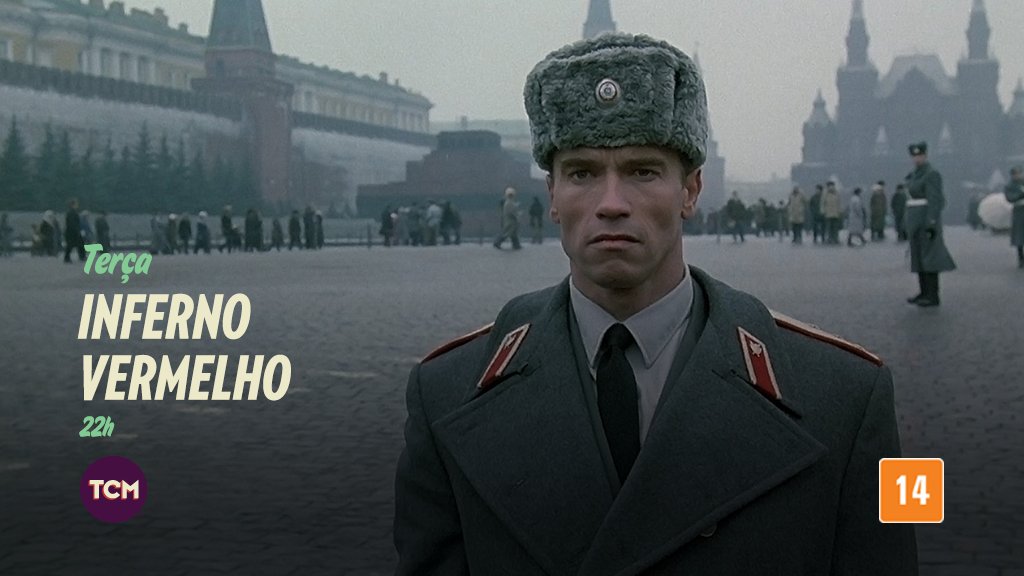 tcmbrasil's tweet photo. Schwarzenegger em mais um filme de ação para a sua noite! https://t.co/PFAskzRKz1