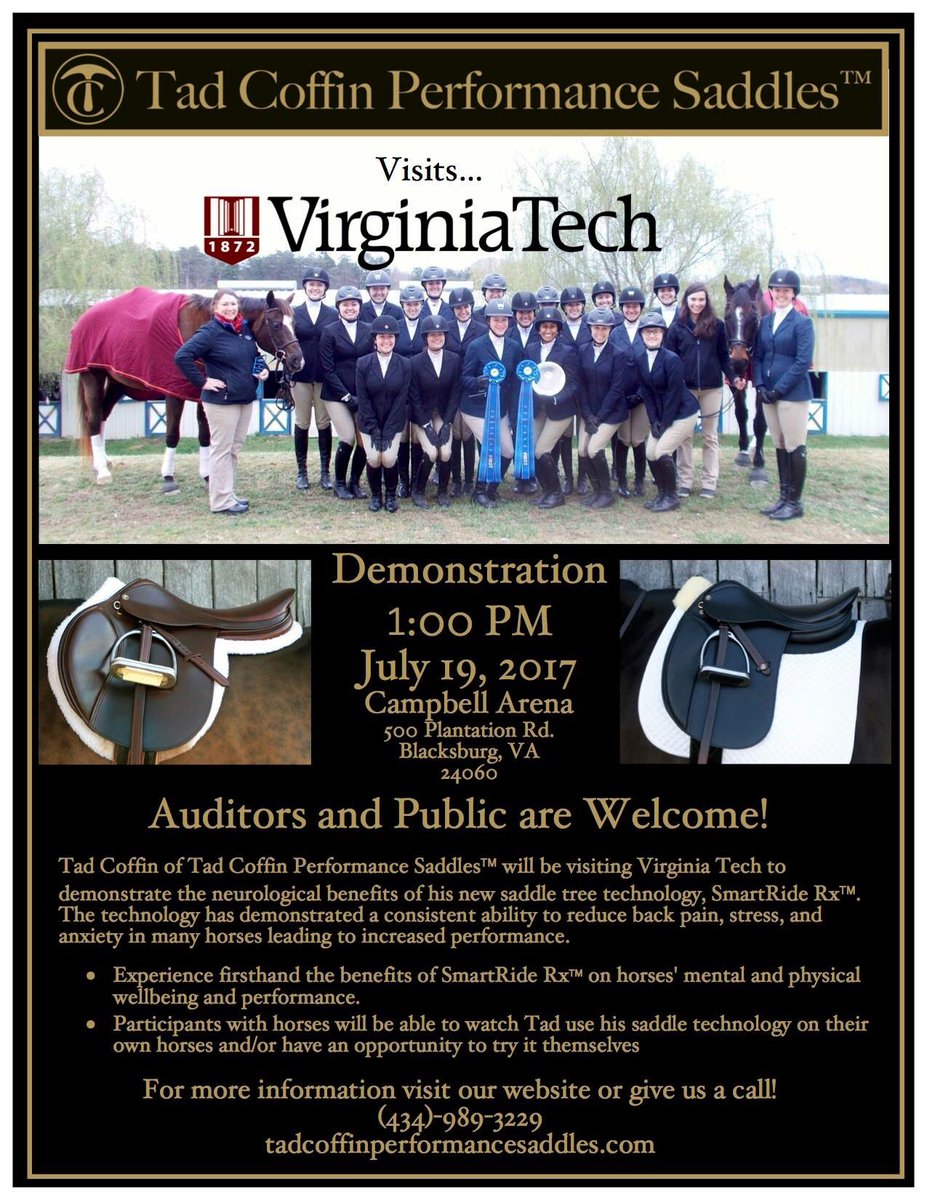 swally202's tweet photo. @VTSandsman Some seriously cool technology shown to reduce heart rate by 30%. Implications in both humans and horses! #inventthefuture https://t.co/6L1MNHwto0