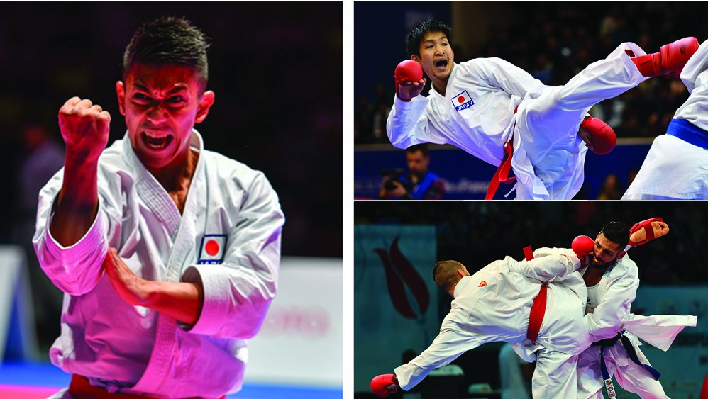 worldkarate_wkf's tweet image. Who are the names to watch in male categories at #TheWorldGames ? 
bit.ly/2tBH3Xc