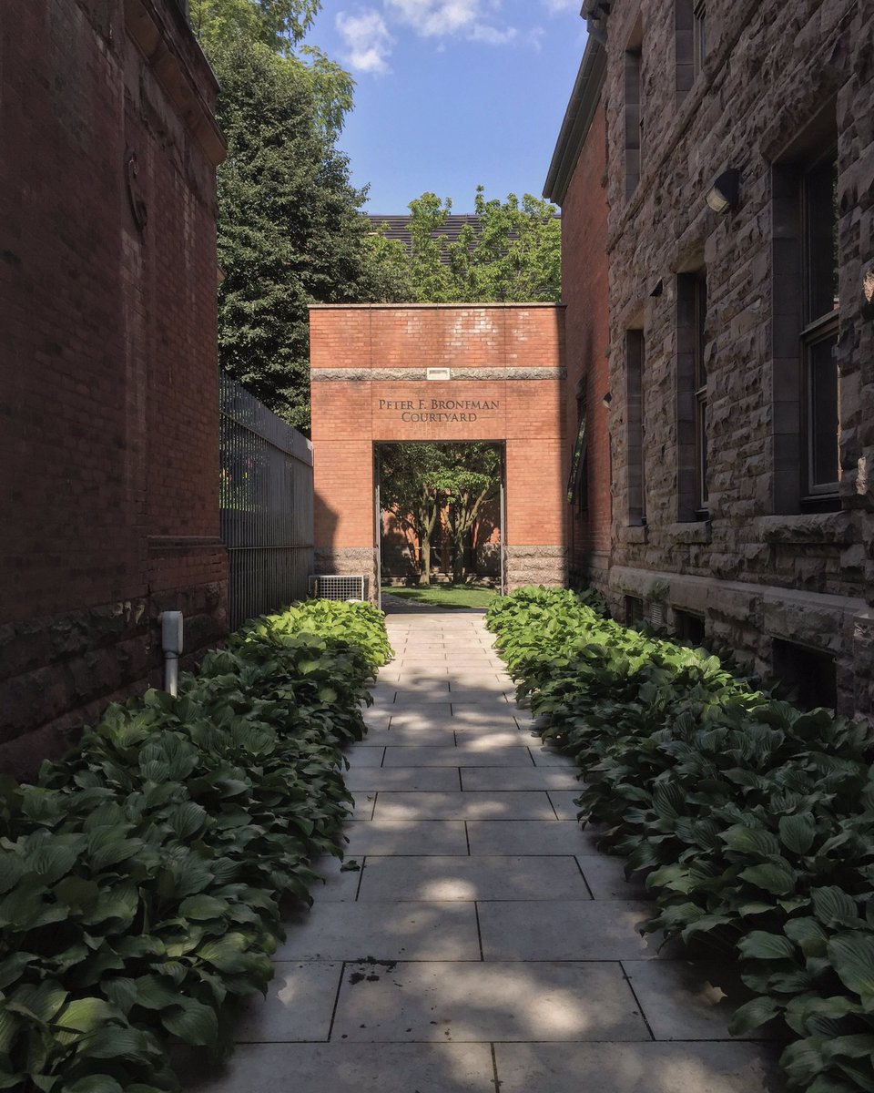 alexbozikovic's tweet photo. On @MetroMorning, @MattGallowayCBC asked me for hidden gems of #Torontoarch. Here's one: Woodsworth College, Barton Myers and KPMB, 1992. https://t.co/xP9zMIjUig