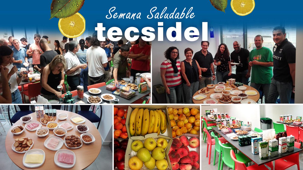 tecsidel's tweet photo. El éxito de la #SemanaSaludable os la debemos a todos los que trabajáis en  #Tecsidel. Sois el motor de esta empresa, así que gracias! https://t.co/ypUI5TAnXq