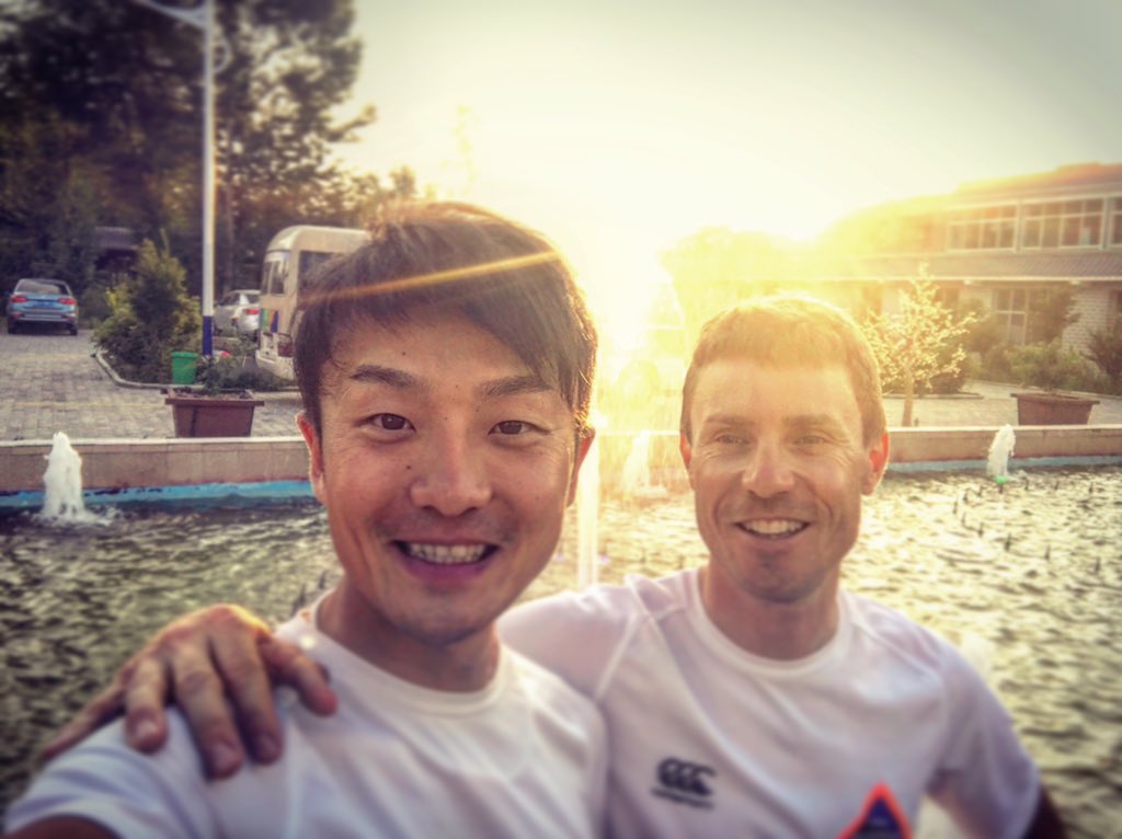 kakka0606's tweet photo. Un grande maestro nostro, capitan @DCunego ☀️😁
#tdql2017
#selfie
#nippovinifantini
#grintare #cycling
#GOBEYOD
#グローバルWiFi https://t.co/AlOzTsJDyc