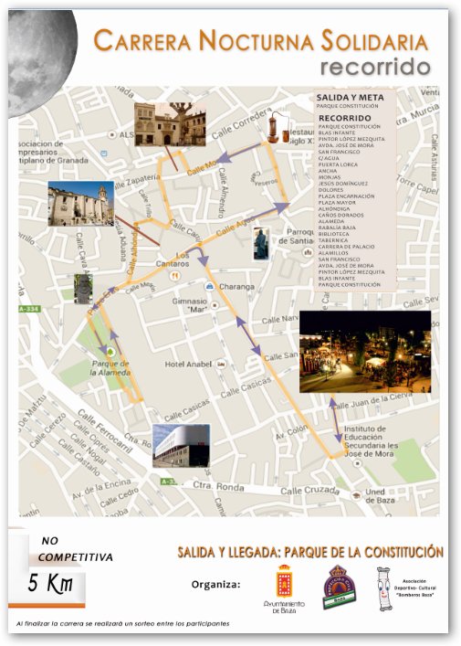 pcivilbaza's tweet photo. Vuelve la VI Carrera Nocturna Solidaria a las calles de #Baza. Este jueves, 20 de julio, DONA, CORRE Y DISFRUTA 👇🏃‍♀️🏃🙋🙋‍♂️. https://t.co/NnVt6MFUEx