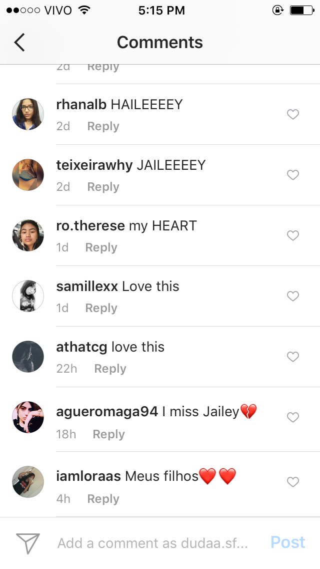 shslut's tweet photo. "ninguém gosta da hailey" ata https://t.co/AsnSRm7SE1