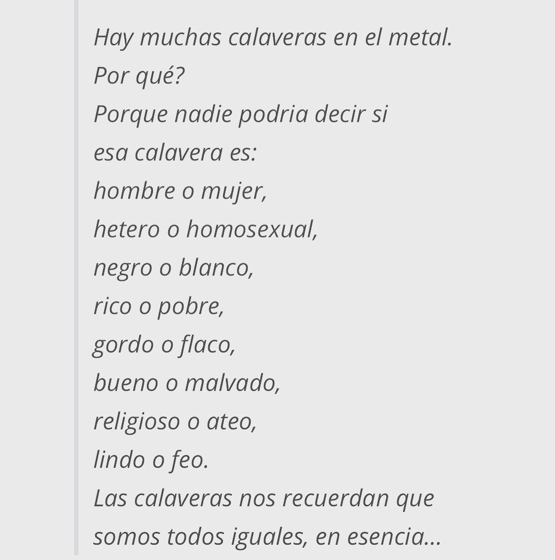 Ozzytriatlon1's tweet photo. Esta es la razón por la que nuestro escudo es una calavera, la igualdad https://t.co/uqgmeV8HGR