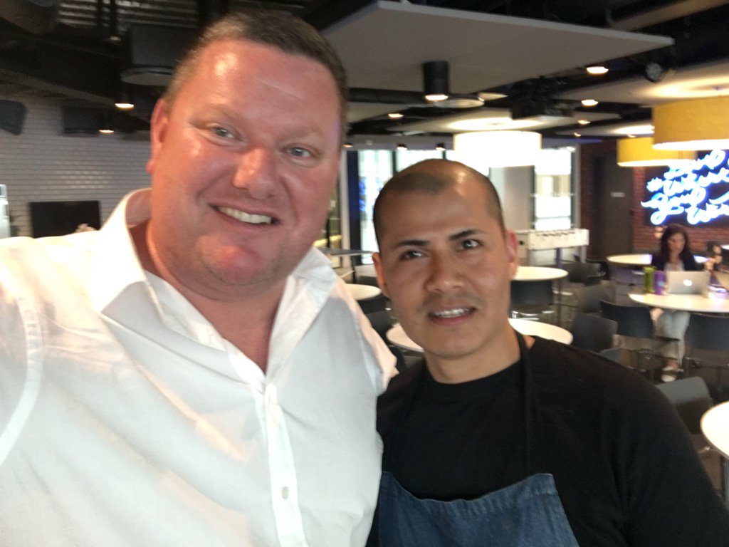 deankennett's tweet photo. Well done Luis, Employee of the Quarter @JustEatMyTweet 👏👨‍🍳👊 https://t.co/mBrYxAM8Lg