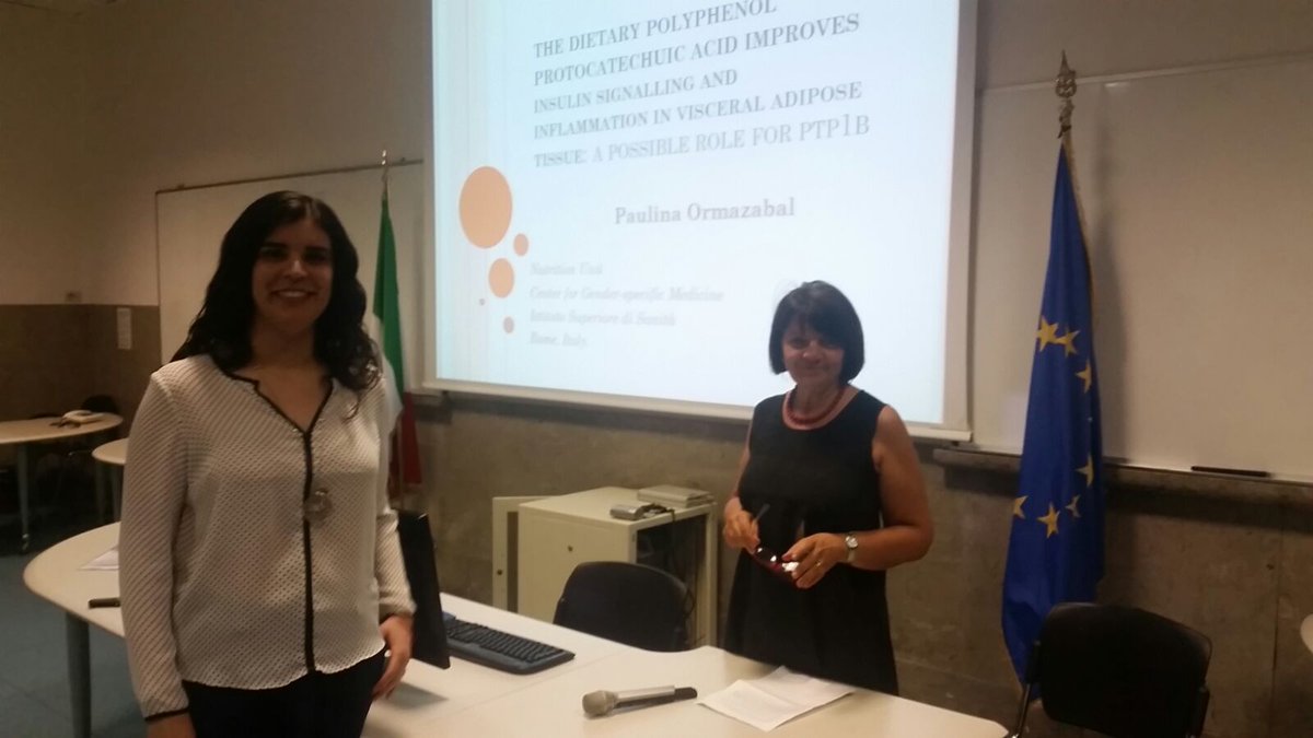 uohiggins's tweet photo. Académica del #ICS @uohiggins, Dra. Paulina Ormazábal, impartió seminario en Roma,  en el marco de pasantía que realiza en @istsupsan https://t.co/sC07FrzLoV