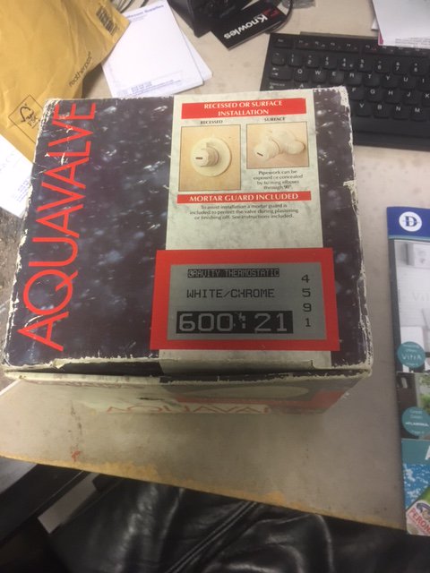 A blast from the past <a href="/AqualisaShowers/">Aqualisa Showers</a> ..customer kept his box. Unfortunately I'm old enough to remember when they were sold like this..!!😀