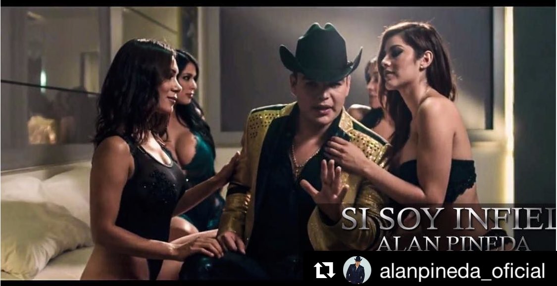 Ya falta poco para el gran estreno del vídeo oficial #sisoyinfiel 👏🏻🎬#alanpineda #sisoyinfiel #musica #video #gmlrepresentaciones