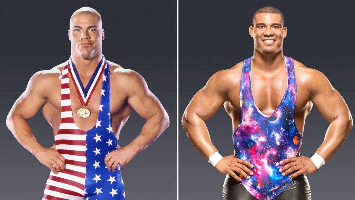 SliceWrestling's tweet image. Report: 

Jason Jordan Was Placed As Kurt Angle's Son Due To WWE Viewing Him As A Potential Future Top Star