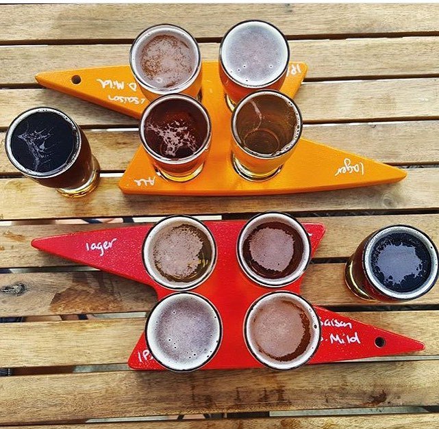 TheGrowlerBC's tweet photo. This should be your every day plans: patios &amp; beer.
Photo by @anianimates.n.n.i.e_lin (via IG) at @RiotBrewingCo .#craftbeer #vanisland https://t.co/ADSPPKWa8K