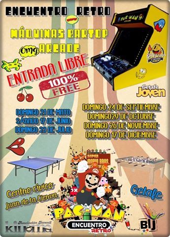 getafejoven's tweet photo. Este domingo #TorneoFIFA #MachineDance #MáquinasRetro #Gratis con #BIJ2017 y @AsociacinKinema @getafejoven https://t.co/rIInuhGyud https://t.co/TbDmPqKiET