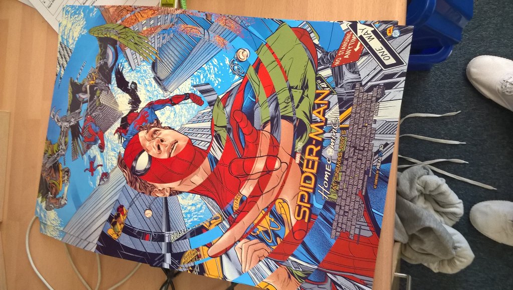 Windmill5K's tweet photo. A very exciting quiz today to see which Spidey fans deserved to win these lovely posters. #musicfederation https://t.co/Bau4ohTacK
