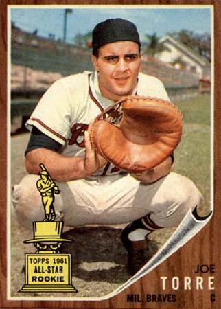 7/18/40 Happy 77th Birthday to Joe Torre!  (1962 Topps rookie card) 