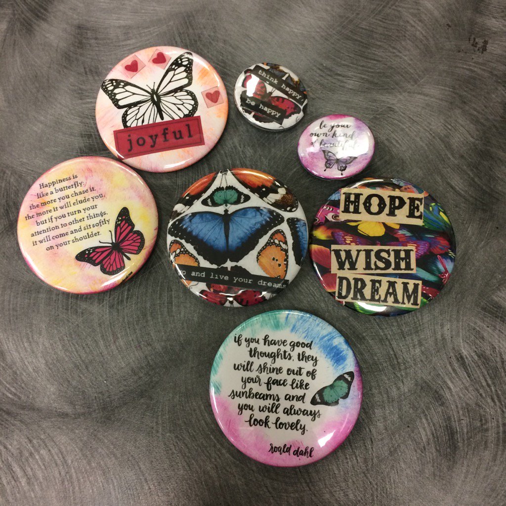 sljournal's tweet image. MakerSpace: The #ButtonFun Gallery — @TLT16  ow.ly/zat830dIFfQ Teen Librarian Toolbox