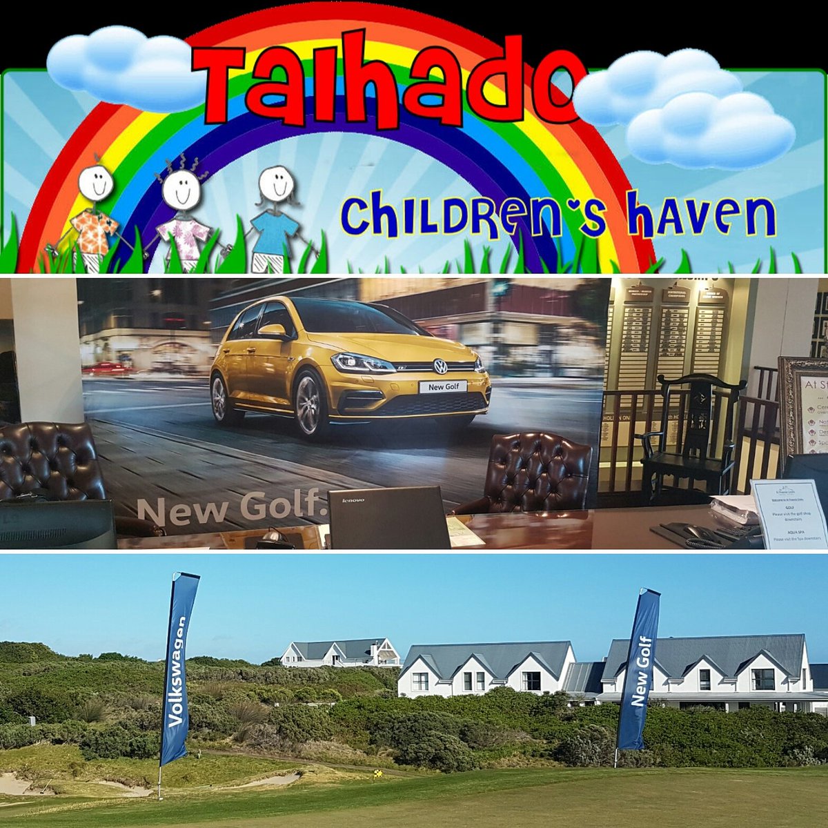 DirkEllisVW's tweet photo. We're spending #67minutes on @StFrancisLinks #golf course to raise funds for #Talhado Children's Haven. #MandelaDay https://t.co/r7oqBOuQ2M