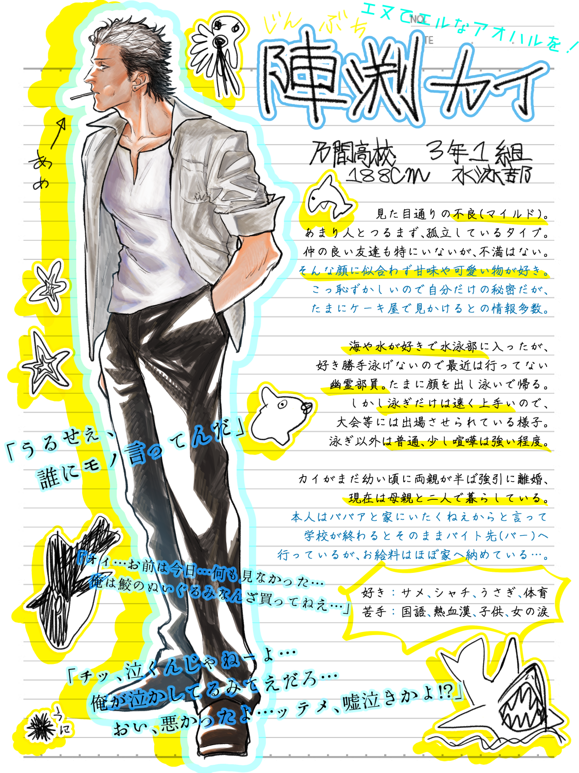 十屋 楽 Skeb マイルドヤンキーです 宜しくお願いします エヌハル Cs エヌハル 乃間高校 エヌハル 水泳部 T Co Lgajaalpyn Twitter