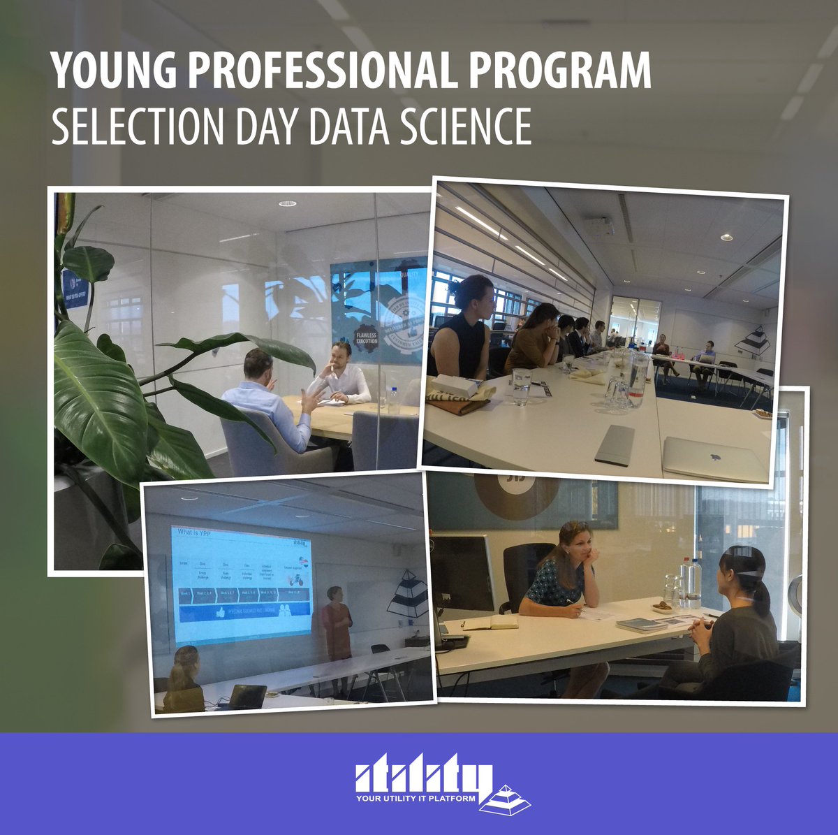itilitybv's tweet photo. Full house @ our #DataScience selection day for the #Itility Young Professional Program - great discussions &amp; nice candidates. 
#traineeship https://t.co/LKc1uRq2xr