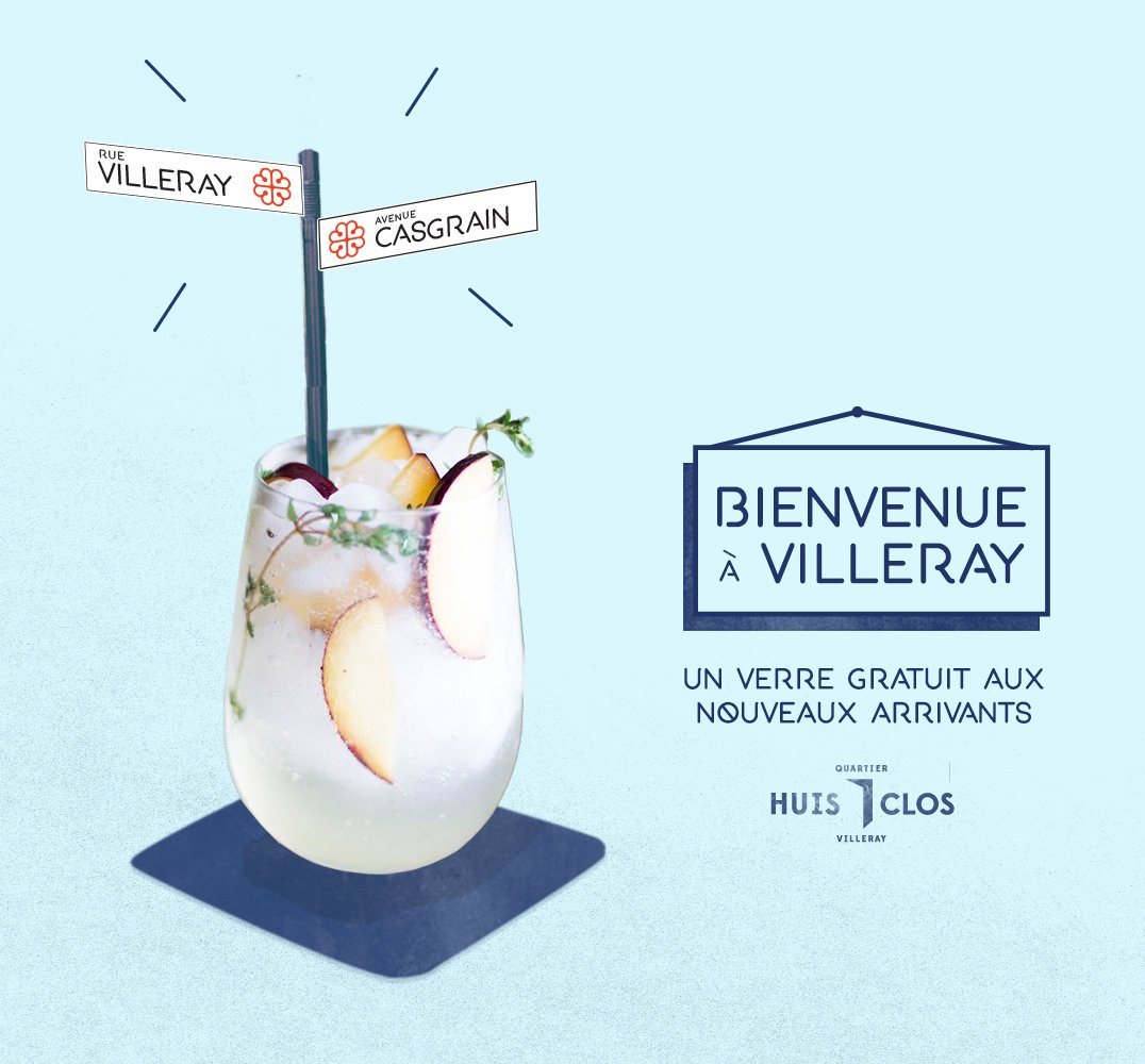 Cette semaine, on paie une consommation aux nouveaux résidents du quartier des rues Villeray &amp; Casgrain. Montre-nous ton bail=cocktail!🏡🍹
￼