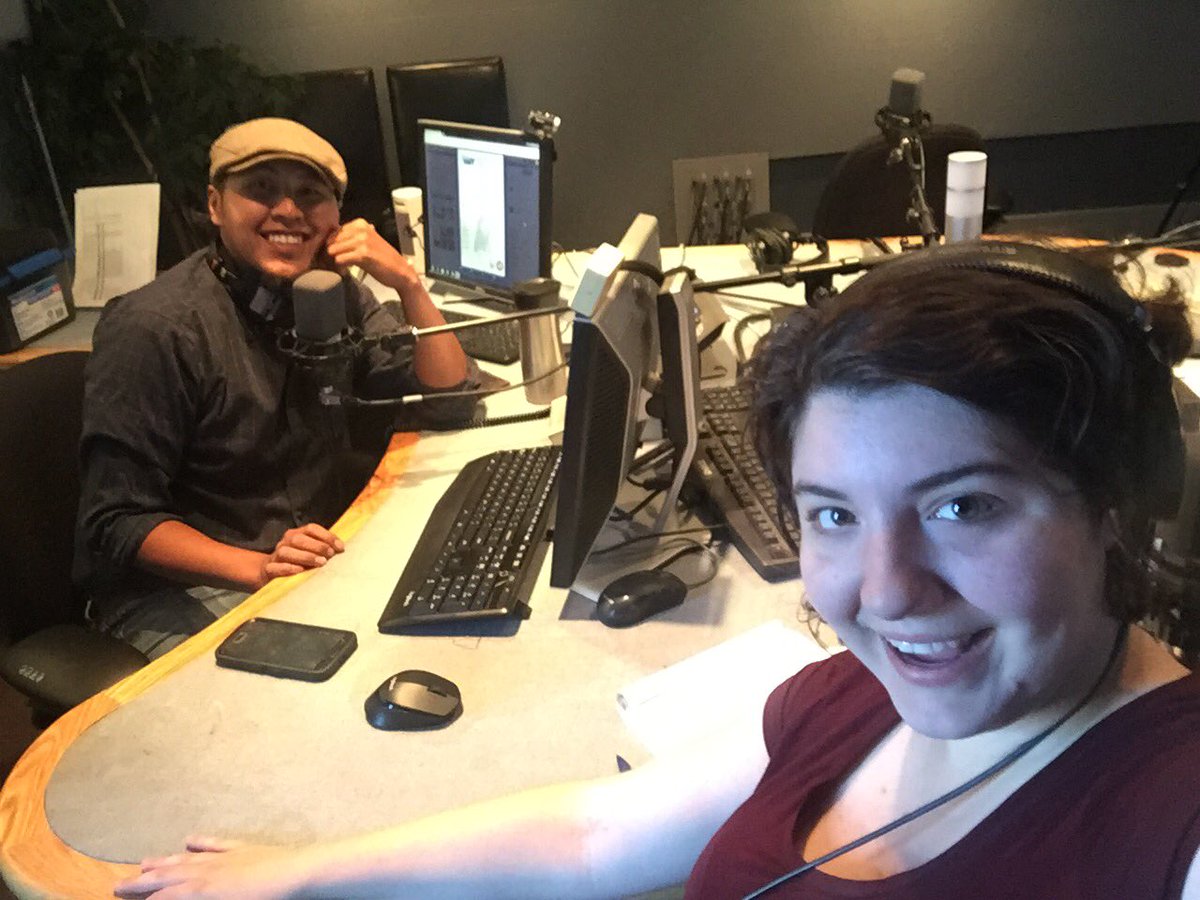 Just did my first live radio hit for <a href="/CBCNorth/">CBC North</a> #Journalism