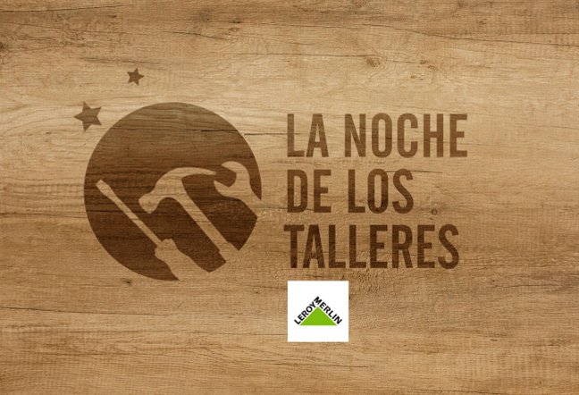 leroymerlin_es's tweet photo. Te proponemos plan para el viernes: ¿te animas a inscribirte a la Noche de los #TalleresLeroymerlin? https://t.co/AlvTkQjRY9 https://t.co/VF32Cg8Mkc