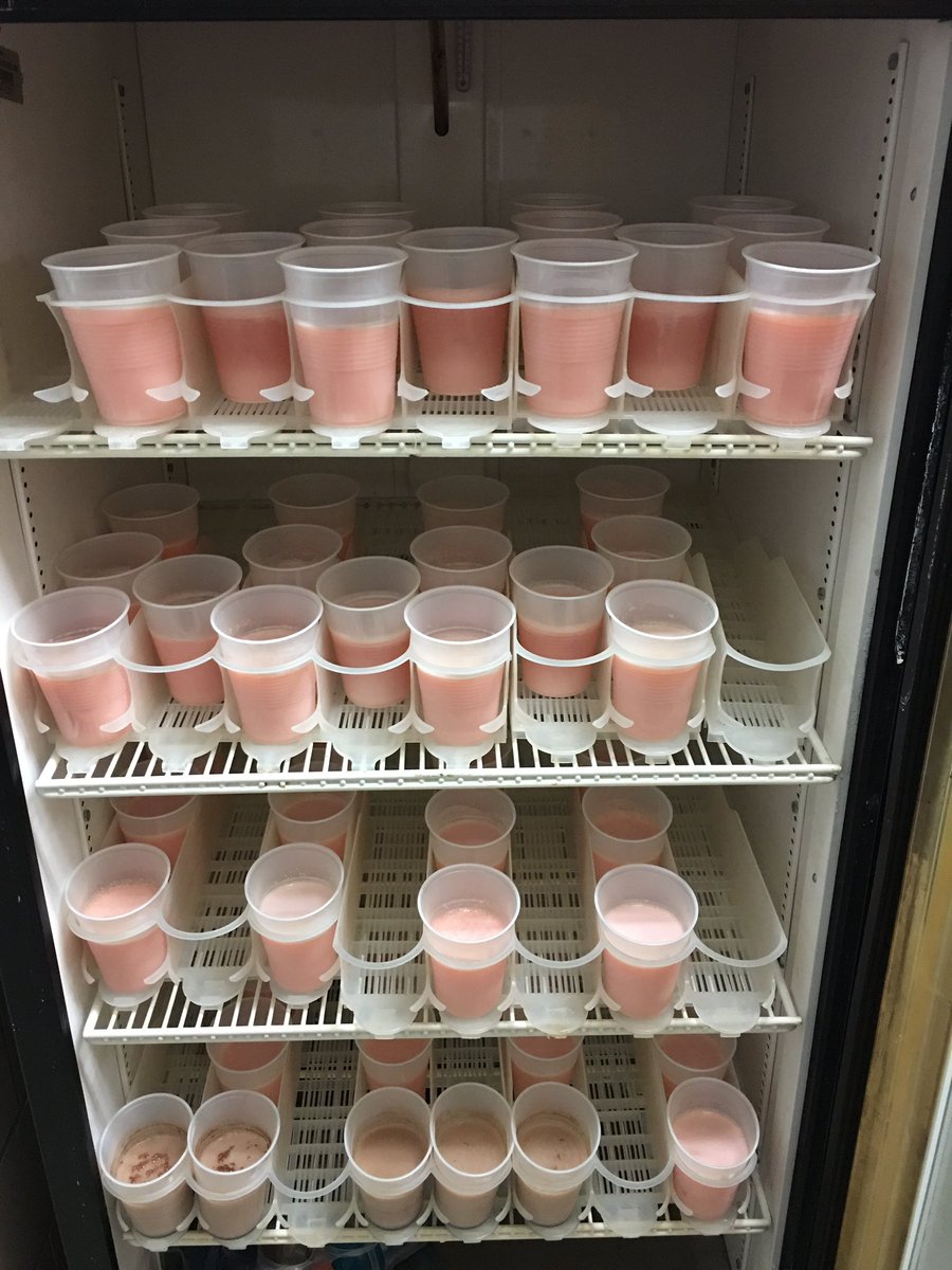 CoachErikLink's tweet photo. Post Workout shakes &amp; snacks ready to go! #ReFuel #GBED #RiderWay https://t.co/dYJy4x3Bqp