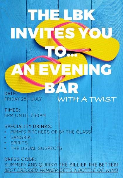 WSLightBulb's tweet photo. We cannot wait for The LBK evening event happening in a couple of weeks here at The @WSLightBulb! #eveningbar https://t.co/bpLrg8wbCZ