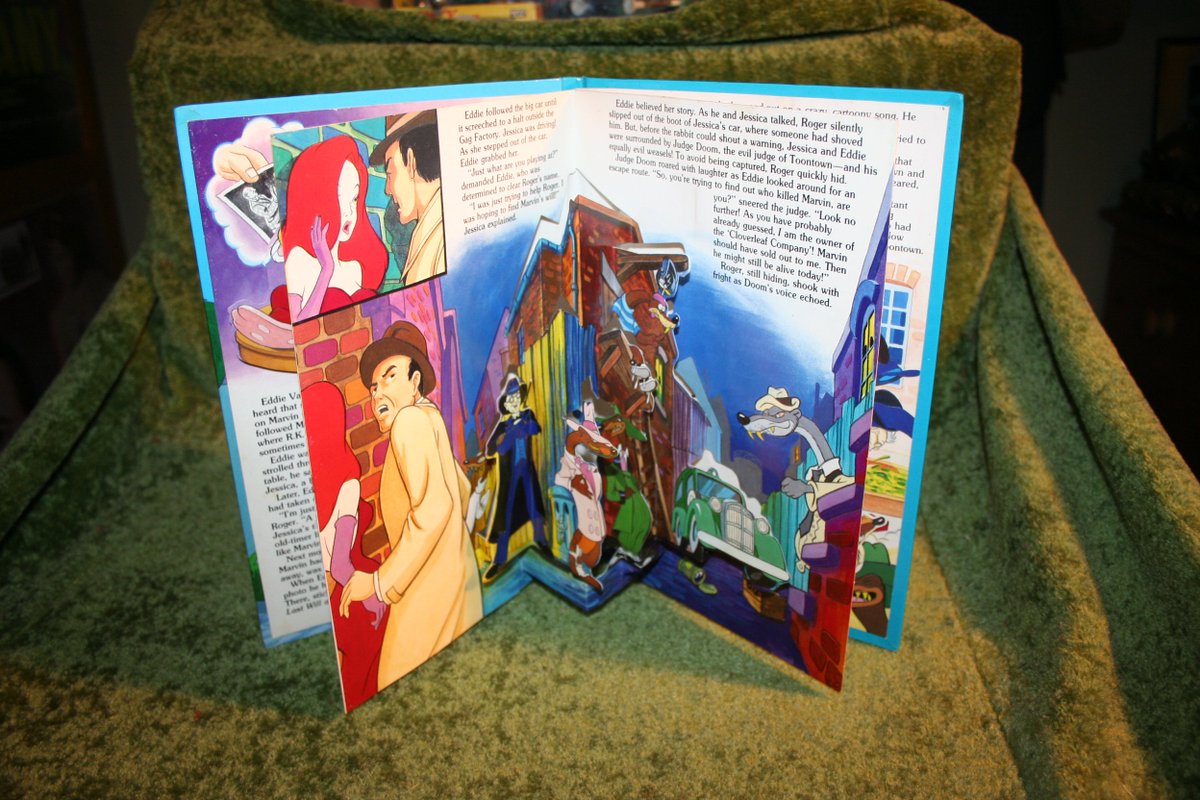 #rogerrabbit #popup book #cartoons <a href="/SilverAgeTV/">Silver Age Television 📺</a>