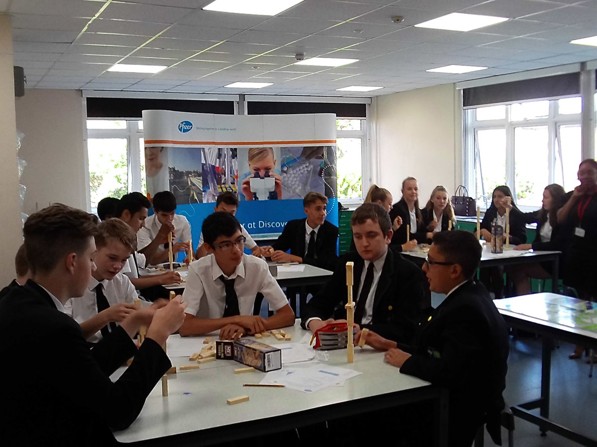 AltwoodSchool's tweet photo. Thanks to @pfizer for a great 'Science in a Box' session today; students thoroughly enjoyed it! #Pfizer #STEM #learning #Altwood #Education https://t.co/z50hgpWGBD