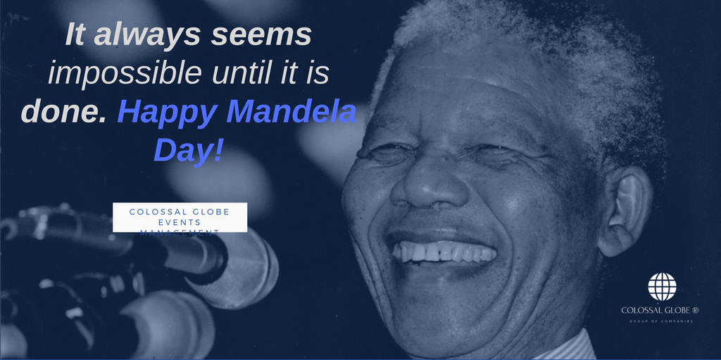 Colossal_Events's tweet image. It is not only what we do that we are held responsible for, it is also what we do not do.  Make a #MandelaDay Every Day!