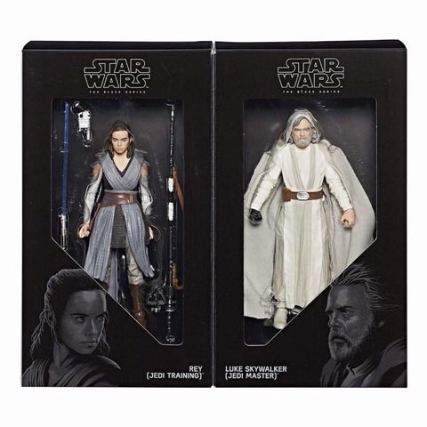 First Look: Could this be our first look at <a href="/HasbroNews/">Hasbro News</a>' new #StarWars #TheLastJedi #LukeSkywalker &amp; #Rey action figures?! *To Be Confirmed!