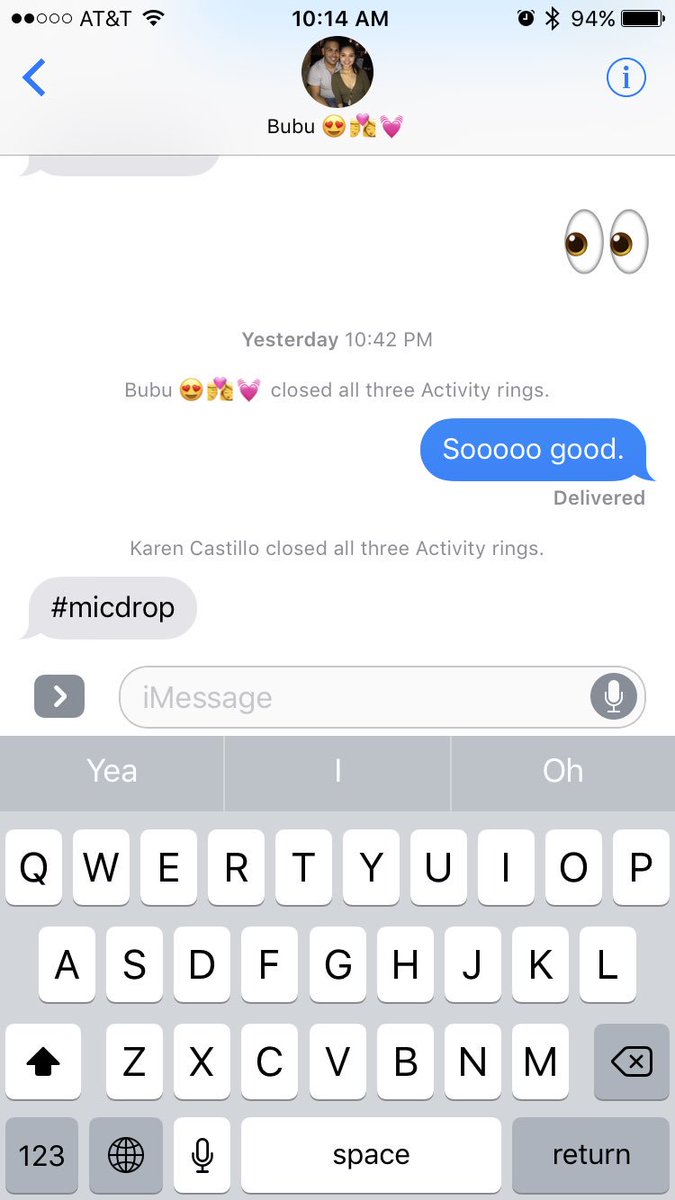 KKar_C's tweet photo. When we compliment each other 😉😂 #RelationshipGoals #ActivityGoals https://t.co/pox4vOdhyo