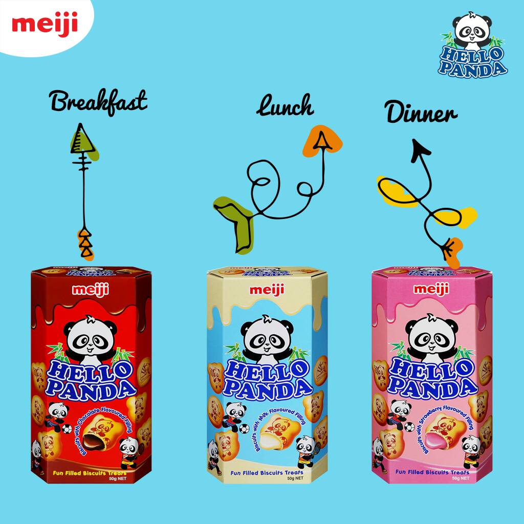 mehellopanda's tweet photo. "For Hello Panda-lovers, it’s Hello Panda all day, everyday! Enjoy!
#HelloPanda #Meiji #HelloPandaME https://t.co/ZaWbJUeD7f