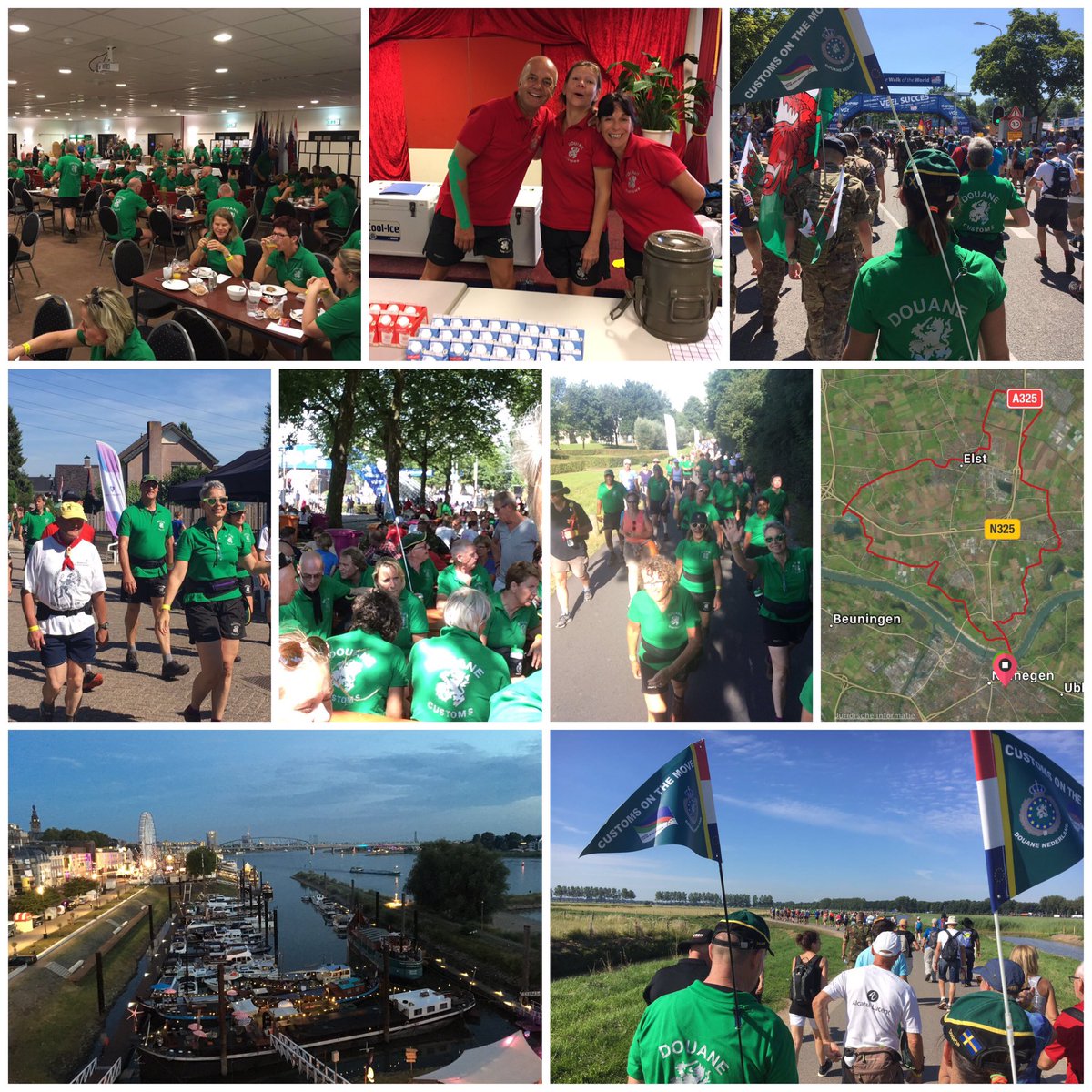 Lineke_DvP's tweet photo. 1e dag goed verlopen, gelopen #4d17douane #4d2017 https://t.co/81m2qwOSCA