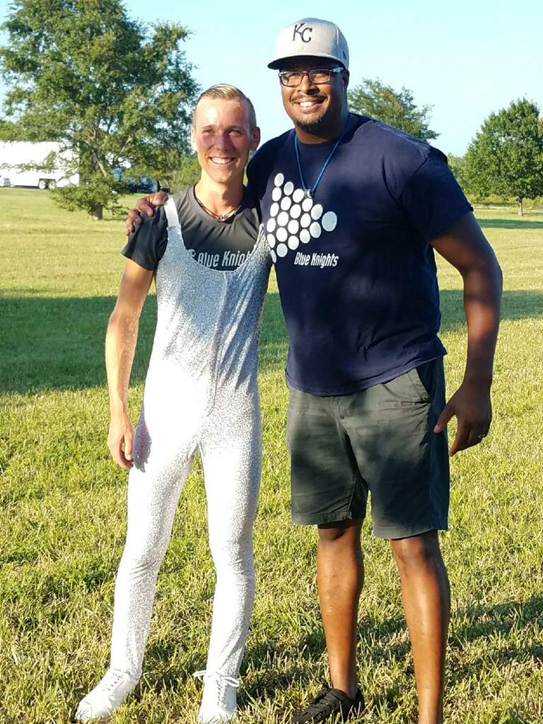 Washburn Rural Band (@waruband) on Twitter photo ✔ out <a href="/C_Exum/">Mr. Exum</a> & former <a href="/warupercussion/">WRHS Percussion</a> & #WRHS alum @AnthonyDake2 marching with <a href="/TheBlueKnights/">Blue Knights</a> way 2 represent, sir. #dreams #MusicEd ✔ out <a href="/C_Exum/">Mr. Exum</a> & former <a href="/warupercussion/">WRHS Percussion</a> & #WRHS alum @AnthonyDake2 marching with <a href="/TheBlueKnights/">Blue Knights</a> way 2 represent, sir. #dreams #MusicEd