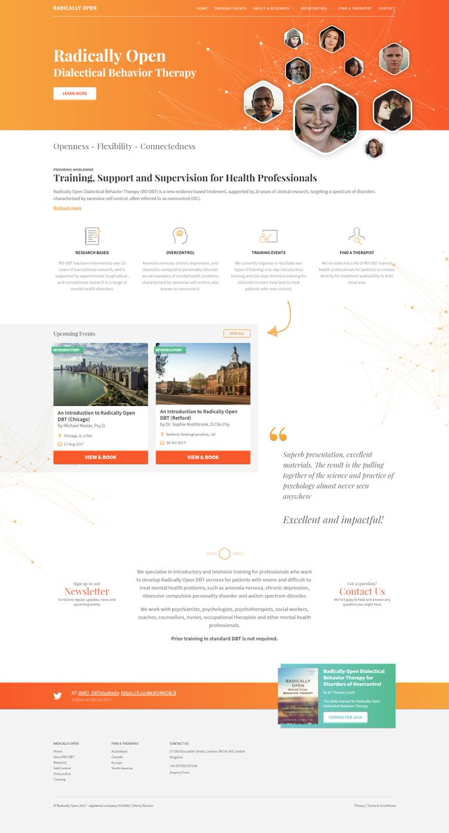 Bronco's tweet photo. Our redesign of @RO_DBTstudents is live - https://t.co/ERn2eBjTFq let us know what you think #WebDev #Design https://t.co/E3u3EmVnEn
