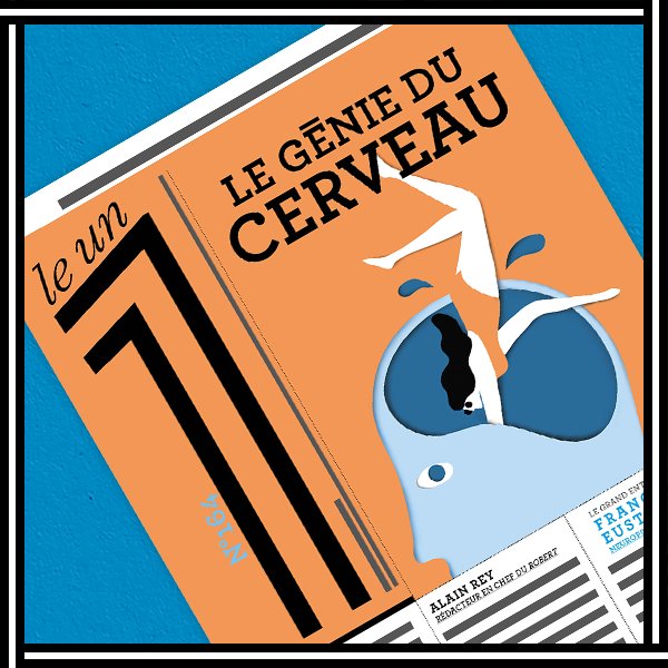 Le1hebdo's tweet photo. ☀️  Cette semaine le 1 vous invite à plonger dans les arcanes du cerveau 🏊
Que se passe-t-il dans cette fascinante boîte crânienne ? 🙆 https://t.co/EdySrA86cY