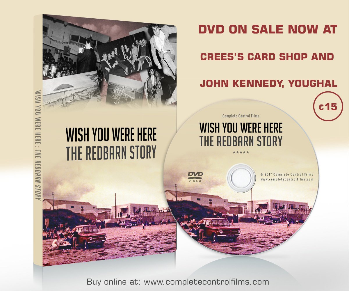 Wish You Were Here: The Redbarn Story DVD on sale now at Cree's Card Shop and John Kennedy, #Youghal