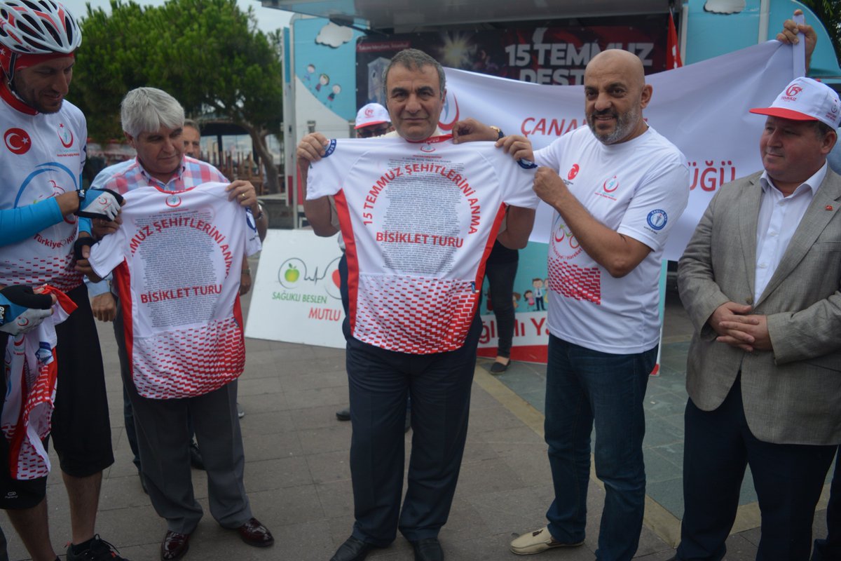 CANAKKALEHSM's tweet photo. Konya Halk Sağlığı Müdürlüğü bisiklet ekibi Çanakkale Eceabat ilçesine ulaşmışlardır. https://t.co/ueVY4nbj6V