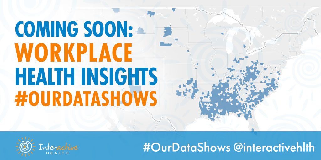 interactivehlth's tweet photo. Curious? Keep an eye out to see what we have uncovered about health in the workplace #ourdatashows https://t.co/OOoZbKjjD1