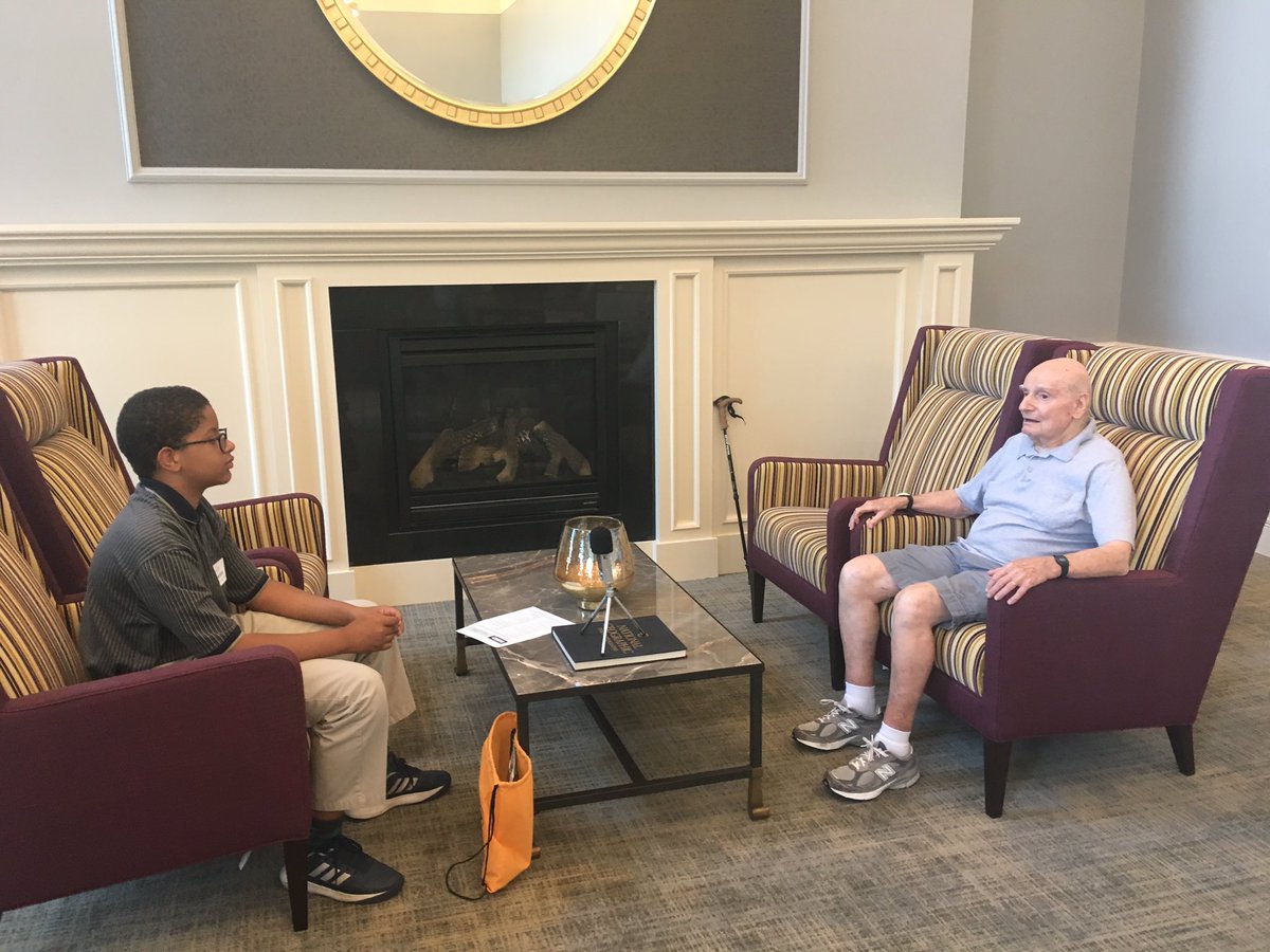 MandiWyndham's tweet photo. Hanging out with the amazing residents @InglesideKF today w/@mymcmedia #backpackjournalists! #youthmedia #teenmedia #createtv #interviews https://t.co/UmGvWH3IVu
