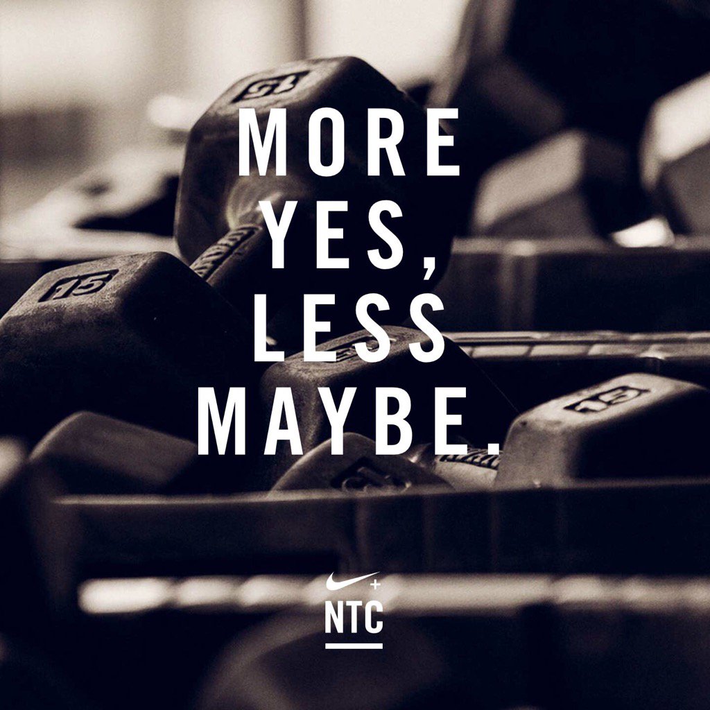 Eric_D_Jackson's tweet photo. When the maybe or the no way creeps in... give more #Yes! @NikeTraining #ControlledBlast #Yoga https://t.co/Ncq7rjgJJT