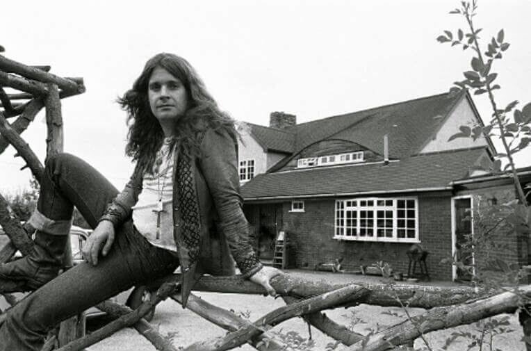 at home in Staffordshire 1978