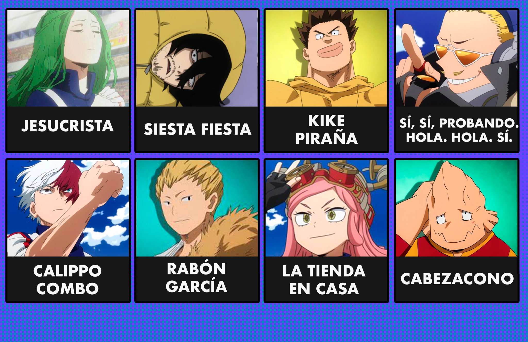 JJ🌱 on Twitter "He adaptado más personajes de My Hero