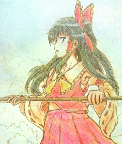 霊夢のtwitterイラスト検索結果 古い順