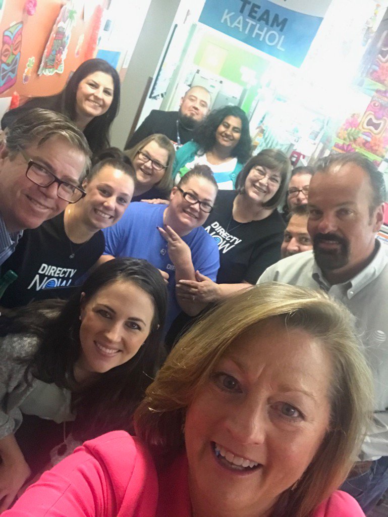 Great way to start the day with a DTV Now Chat Huddle! #AwesomeATSD